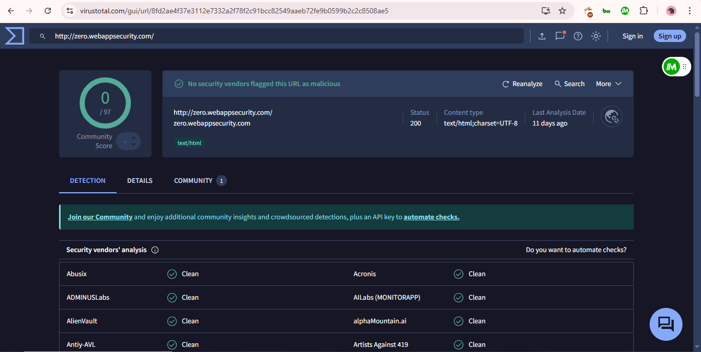 https://www.virustotal.com